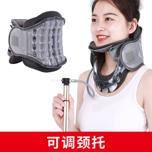 Attelle de soutien de cou de collier cervical gonflable écologique à base de plantes certifiée RoHS avec traction de pompe à main pour les douleurs au cou - Product Image 2