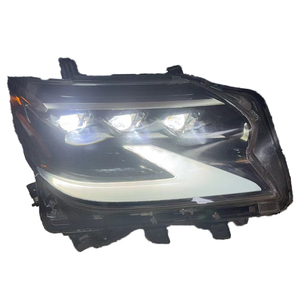 Bộ body kit lưới tản nhiệt trước kèm cụm đèn pha thay thế giá xuất xưởng dành cho <span class=keywords><strong>Lexus</strong></span> GX460 GX400 2015-2022 - Product Image 5