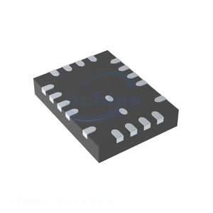 20 WFQFN, 18 ขา, ไอซีแบบมีแผ่นต่อภายนอก IC REG BUCK ADJ 5A 20QFN วงจรรวมสำหรับการจัดการพลังงาน (PMIC) รุ่น LT8640JUDCF # WPBF ต้นฉบับ - Product Image 1
