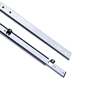 Glissières de tiroir d'armoire à outils muettes à double extension <span class=keywords><strong>pour</strong></span> armoire à clavier - Product Image 4