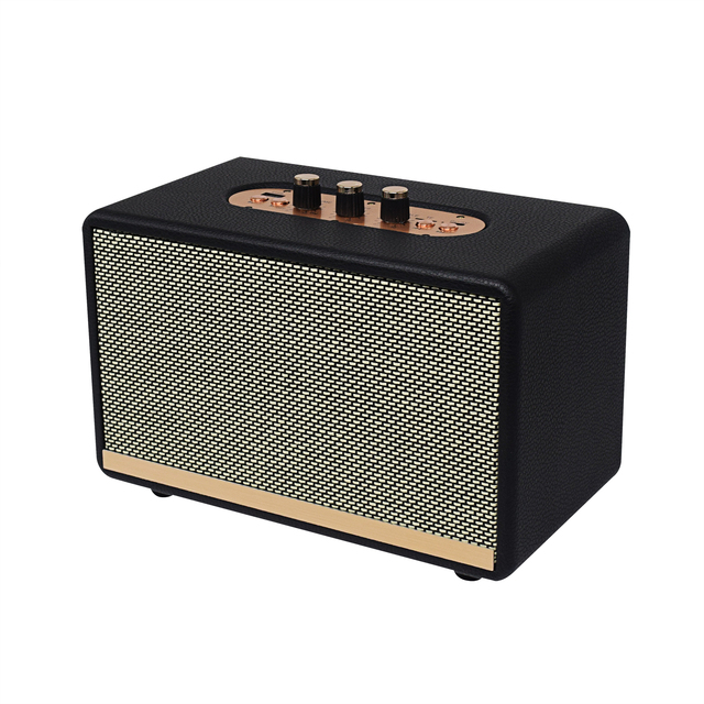 Mini Wireless for 5.3 Speaker High Volume Desktop Wooden Retro Radio Portable Festival Gift