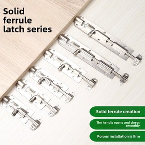 Bình Thường Thép Không Gỉ <span class=keywords><strong>Latch</strong></span> Đối Với Trang Chủ Sử Dụng Trái Phải Cửa Bolt Với Cửa Gỗ Khóa Phong Cách Cũ Cho Phòng Tắm Cửa - Product Image 2