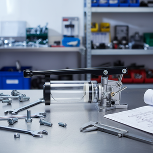 Pompa Manuale per Lubrificazione HB, Lubrificatore a Grasso Azionato a Mano, Pompa a Pistone per Grasso Manuale - Product Image 6