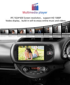 IPS écran tactile Android autoradio stéréo Dvd Gps lecteur de Navigation pour <span class=keywords><strong>Toyota</strong></span> Vitz <span class=keywords><strong>Yaris</strong></span> 2017 prise en charge miroir lien Wifi - Product Image 5