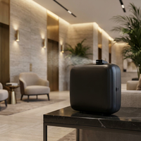 Diffuseur d'arômes électrique intelligent sans eau 750 ml à faible bruit pour système CVC d'hôtel commercial, machine à parfum murale
