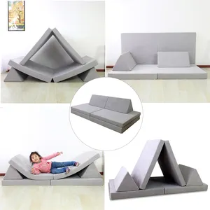Nhà Máy Giá Modular Kids Chơi Couch Phòng Khách Trẻ Em Gấp Sofa Hiện Đại Của Trẻ Em Sofa Bé Chơi Sofa Giường