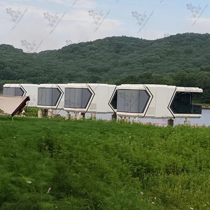 สำเร็จรูปบ้านการออกแบบที่ทันสมัยแผงแซนวิชโรงแรมที่พักรีสอร์ท - Product Image 1