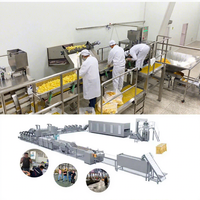 Volledig automatische productielijn voor aardappelchips, 1000 kg/uur, industriële machine voor het maken van aardappelchips voor voedingsfabrieken