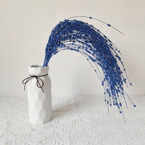Decoraciones Navideñas y de Año Nuevo de Plástico con Purpurina Hechas a Mano, Estilo Weeping Willow, para Decoración del Hogar, Fiestas y Eventos - Product Image 1