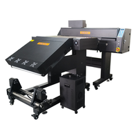 Hong jet 3 têtes impression par transfert de film PET sans imprimante DTF en poudre pour l'impression de t-shirts de vêtements