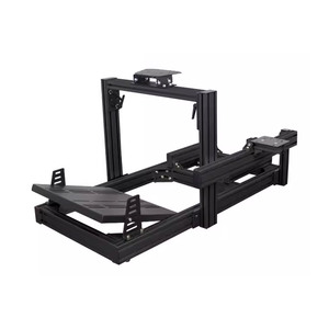 Simulateur de course automobile en aluminium robuste avec plateforme de mouvement, simulateur de conduite immersif pour IRacing/<span class=keywords><strong>Assetto</strong></span> <span class=keywords><strong>Corsa</strong></span> - Product Image 5