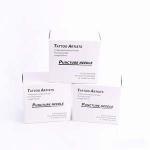 إبرة ثقب جسم الإنسان الاحترافية إبرة جراحية من الفولاذ معقمة للأذن والأنف والسرة والحلمة وإبرة ثقب الشفاه لمرة واحدة - Product Image 6