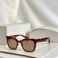Lunettes de soleil unisexes tendance 2026, style rétro, luxe, dégradé, protection UV400, monture métallique intégrale