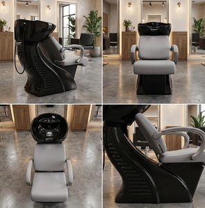 Sillón de Lavacabezas de Cerámica Elegante y Glamuroso, Silla de Salón para Lavado de Cabello, Modelo BX-637 - Product Image 4