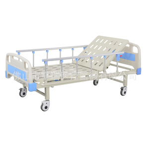 เตียงผู้ป่วยแบบปรับได้ รุ่น HR-611 ยี่ห้อ Henry Manual Hospital Bed ผลิตจากสแตนเลส เหมาะสำหรับโรงพยาบาลและการดูแลผู้สูงอายุ - Product Image 3
