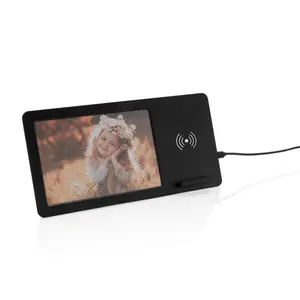 <b>Picture</b> <b>Frame</b> with Wireless Charger <b>personalized</b> gadgets - Product Image 1