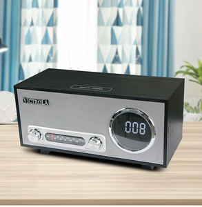 Enceinte Bluetooth rétro avec <span class=keywords><strong>radio</strong></span> FM et réveil - Product Image 5