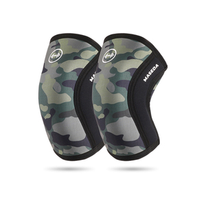 2256 # ngụy trang <span class=keywords><strong>Neoprene</strong></span> 5 đầu gối tay áo biểu tượng tùy chỉnh cử tạ hỗ trợ đầu gối và sức mạnh nâng nén đầu gối cú đúp - Product Image 5