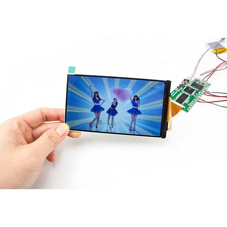 Shenzhen manufacturer wholesale HD 5 inch ips lcd panel video card advertising display video brochure module