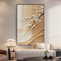 Peinture décorative abstraite minimaliste moderne sur toile pour la décoration du salon