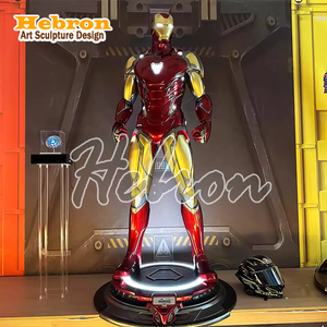 Scultura del Famoso Personaggio Cinematografico MK85 Iron <span class=keywords><strong>Man</strong></span> a Grandezza Naturale, Statua di Supereroi MK85 Iron <span class=keywords><strong>Man</strong></span> per Decorazione - Product Image 2