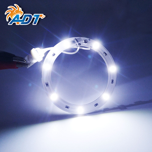ADT 6.3V 5V LED Pop Bumper # 44 ampoules LED T10 194 Ba9s pour flipper, luminosité réglable - Product Image 6