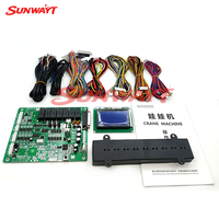 Carte de contrôle principale PCB pour machine à grue à pinces SUNWAYT SW-SD3, prise universelle en plastique, vert anglais, 110/220V