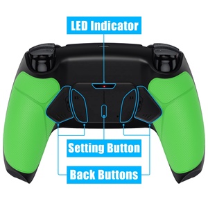 ชุดปุ่มเสริม EXtremeRate Remappable Back Paddle Rise 4 ปุ่ม สำหรับจอยสติ๊ก PS5 อุปกรณ์เสริมสำหรับการปรับแต่ง - Product Image 3