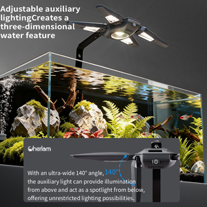 Lumière d'<span class=keywords><strong>aquarium</strong></span> LED WRGB à spectre complet de haute qualité Cherlam, support réglable, lumière pour <span class=keywords><strong>aquarium</strong></span> d'eau douce - Product Image 4
