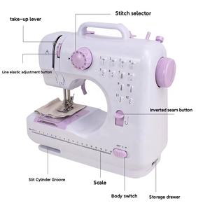 จักรเย็บผ้าสำหรับใช้ในครัวเรือนแบบโลหะเย็บ12เข็มเย็บเสื้อสเวตเตอร์ของโรงเรียนใช้อิเล็กทรอนิกส์<span class=keywords><strong>มือ</strong></span><span class=keywords><strong>สอง</strong></span> - Product Image 2