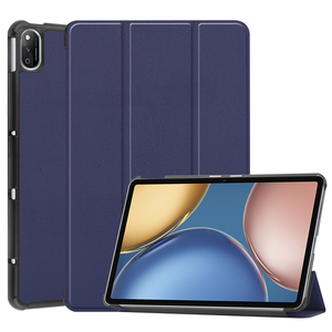 Funda Triple Plegable para Tablet de Material PU y PC para <span class=keywords><strong>Huawei</strong></span> <span class=keywords><strong>Mate</strong></span> Pad de 10.4 Pulgadas y Honor V7 V6 con Forro de Microfibra - Product Image 1