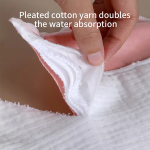 Vente en gros de 6 pièces coton biologique réutilisable super absorbant pour femmes incontinence ailée protège-slip respirant serviettes hygiéniques - Product Image 6
