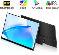 Monitor Gaming de 14/18.5/19 Pulgadas FHD 1080P con Panel TN, 240Hz, Control Táctil, HDR, USB-C, Ultrafino, con Altavoces, Plug&Play