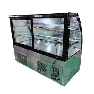 Escaparate de <span class=keywords><strong>pasteles</strong></span> de acero inoxidable a buen <span class=keywords><strong>precio</strong></span> Congelador de exhibición de <span class=keywords><strong>pasteles</strong></span> de Vidrio Curvo - Product Image 6