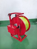 Tambor de cable retráctil de metal químico, manguera de pulverización eléctrica de 12v para industria alimentaria y medicina