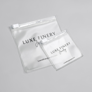 6x6cm 9x9cm Frosted PVC Zipper <b>Bag</b> Custom Logo Slide Zipper Pouch Jewelery Brand <b>Small</b> Accessories <b>Gift</b> Packaging Ziplock <b>Bags</b> - Product Image 1