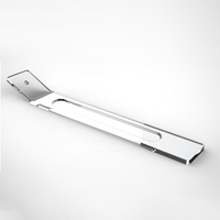 Porte-encens acrylique personnalisé pour bâtons porte-encens arabe noir décoration de la maison brûleur d'encens en cristal Lucite