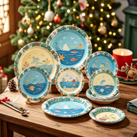 Assiettes en papier jetables et plats en papier, assiettes à gâteau rondes en papier