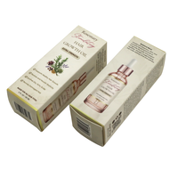 Cajas de Embalaje de Papel Rectangulares Plegables de Cartón con Logotipo Personalizado al por Mayor para Cosméticos, Aceites Esenciales y Productos para el Cuidado de la Piel