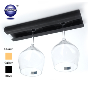 Durevole da cucina sotto l'armadio portaoggetti in vetro per vino Multi-funzione di classificazione portabicchieri in vetro - Product Image 6