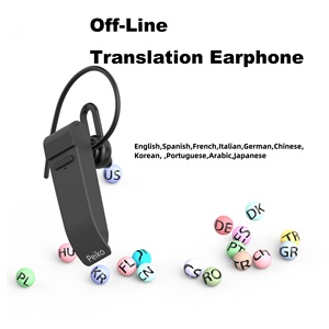 Peiko 50+ <span class=keywords><strong>ภาษา</strong></span>ไร้สาย BT แปลหูฟังธุรกิจโทรศัพท์มือถือชุดหูฟังคุณภาพสูง - Product Image 3
