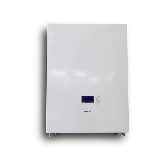 Rechargeable Lithium 5.12kwh Battery Wall Mount Powerwall Home Energy Storage Bank 51.2V100Ah LiFePO4 Battery Pack