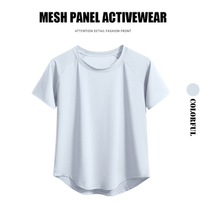 <span class=keywords><strong>T</strong></span>-<span class=keywords><strong>shirt</strong></span> ample pour <span class=keywords><strong>femme</strong></span>, séchage rapide, idéal pour la course à pied, la <span class=keywords><strong>randonnée</strong></span>, le yoga, le pilates, l'entraînement et le fitness - Product Image 4