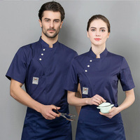 Blouses de Chef à Manches Longues Automne-Hiver pour Hommes et Femmes, Uniformes de Travail en Twill pour Restaurant, Bar, Cuisine, Pâtisserie et Personnel de Cuisine