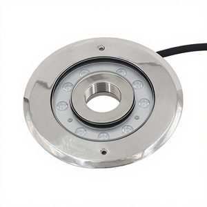 Éclairage LED pour fontaines musicales et dansantes, extérieur, DC24V, IP68, anneau donut, 27W/24W, blanc froid, DMX512, submersible - Product Image 2