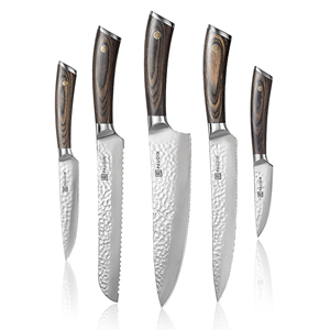 Juego de <span class=keywords><strong>cuchillos</strong></span> universales para Artes Culinarias, regalo minimalista, juego de <span class=keywords><strong>cuchillos</strong></span> de cocina autoafilables de acero inoxidable de 3 piezas - Product Image 1