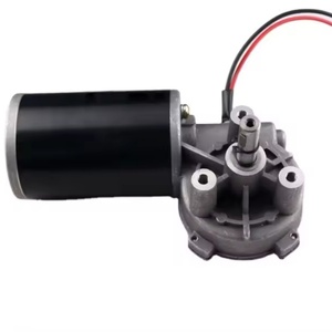 DC <b>Worm</b> <b>Gear</b> Reduction Motor High Torque 12v 24V Diameter 63mm 76mm High Performance 100W-180W Steady Speed - Product Image 1
