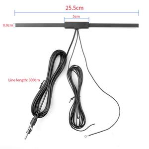 Antenne de voiture en fibre de carbone 12V avec compatibilité <span class=keywords><strong>DAB</strong></span> et amplificateur de signal pour radio AM FM pour plusieurs modèles de voiture - Product Image 4