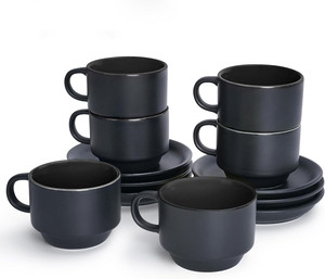 Оптовая продажа от производителя Кофейные Наборы чашки и блюдце кофейный набор Подарочная коробка набор кофейных чашек - Product Image 1