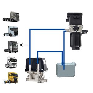 VOLVO MERCEDES SCANIA DAF MAN IVECO RENAULT kamyon için REFERNEEEC üre pompa üre enjektör üre tankı - Product Image 1